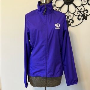 Pearl Izumi Women's Purple Windbreaker Jacket, 10